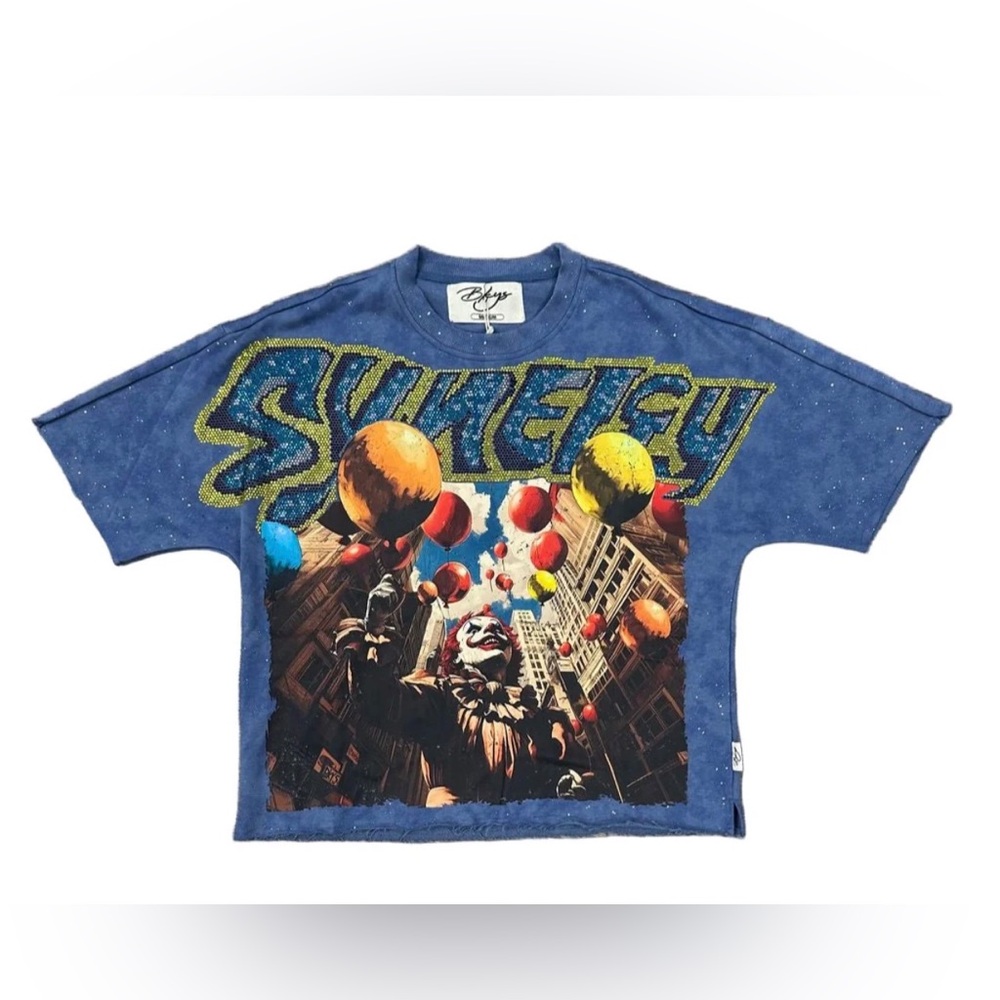 BKYS Synergy F Terry Cropped T shirt Size S